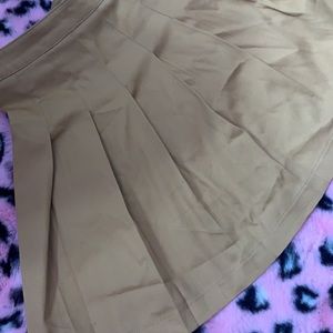 Beige skirt